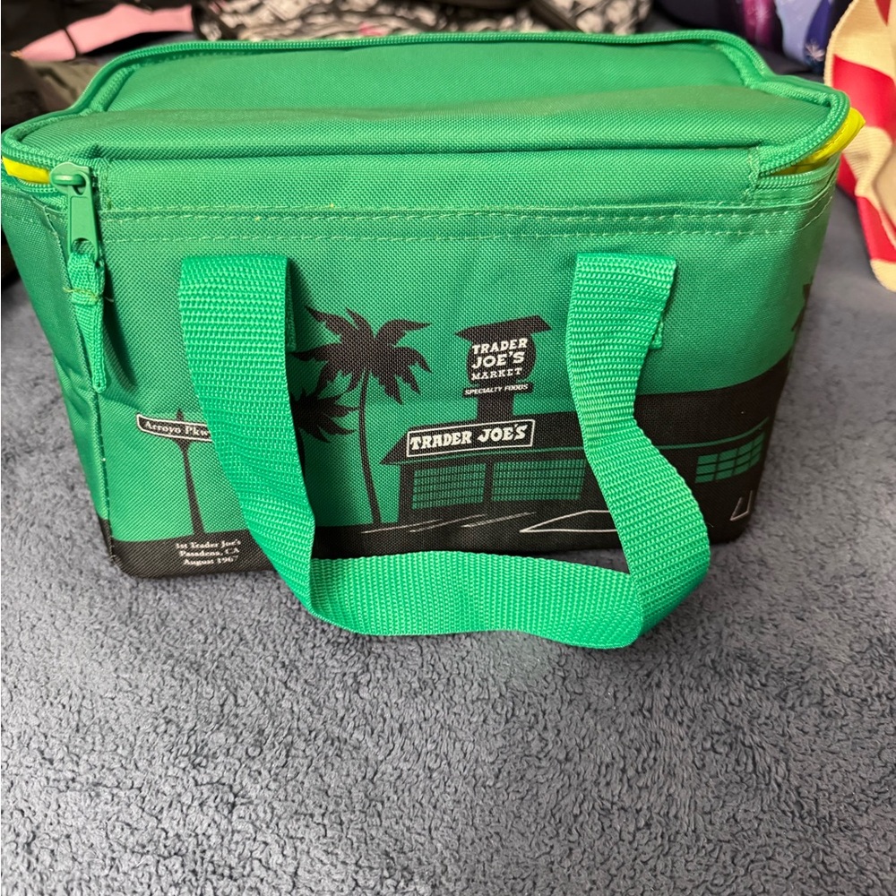 Trader Joe's Green Insulated Bag